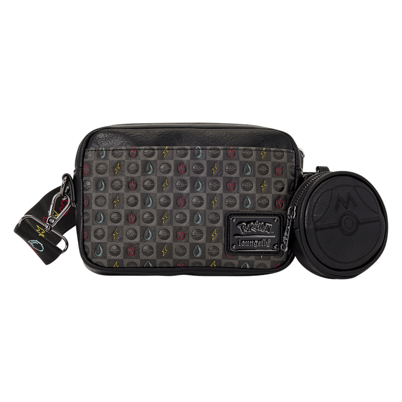 Pokémon Legendary Birds and Beasts Sling Crossbody Bag with Coin Bag