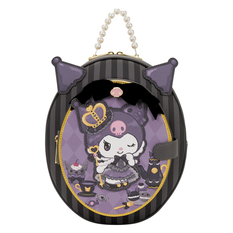 Sanrio Kuromi 20th Anniversary Cameo Mini Backpack