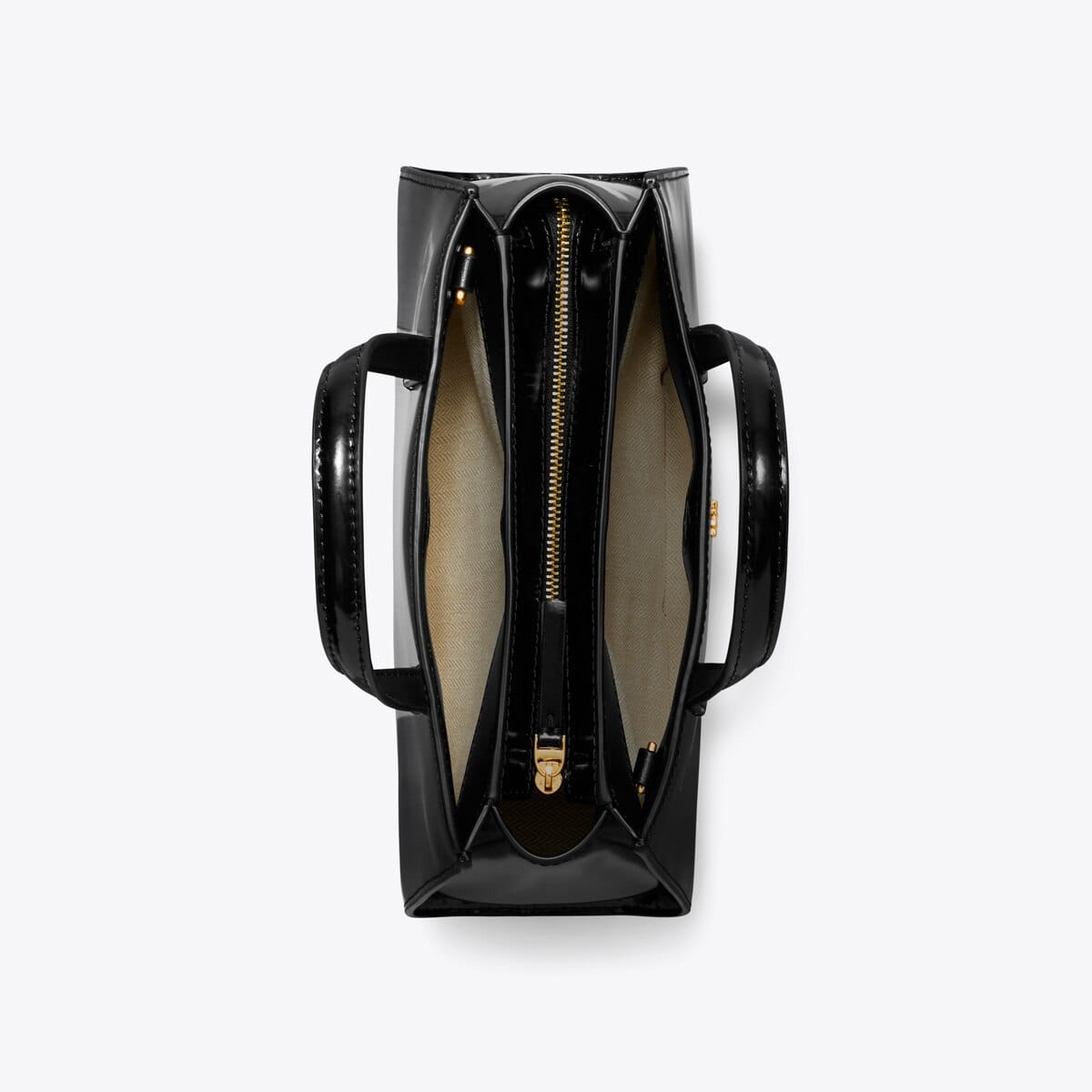 Mini Patent Leather Tote