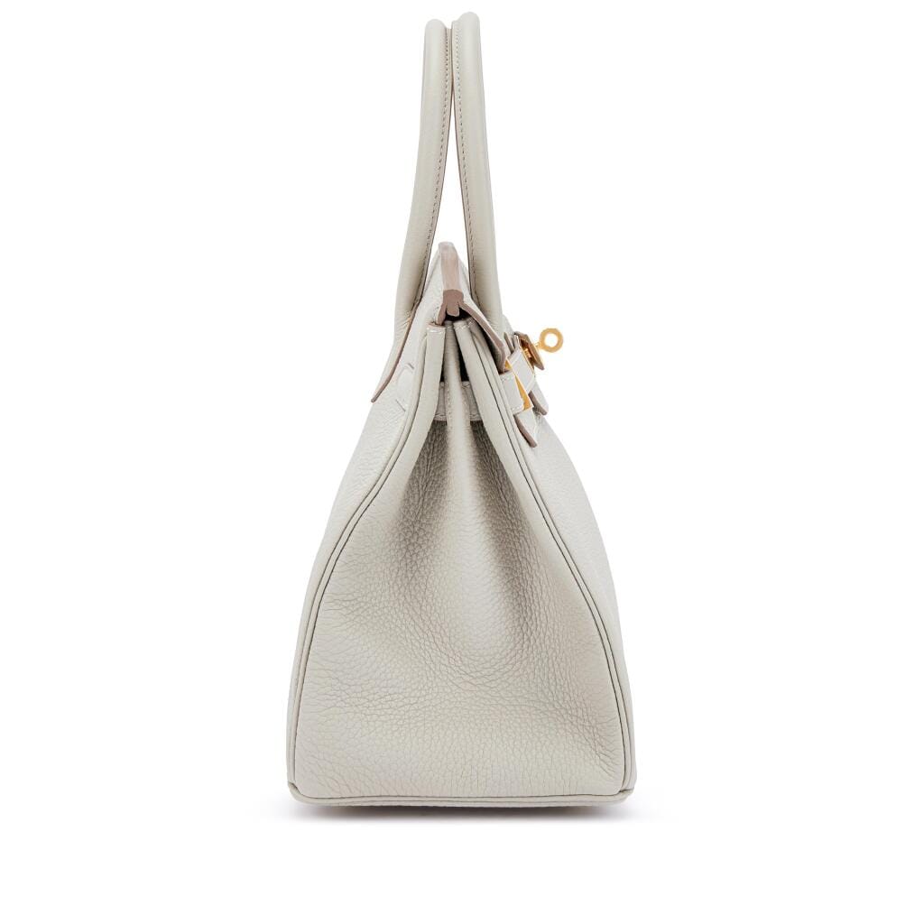 Gris Perle Togo Birkin 30 Gold Hardware, 2022