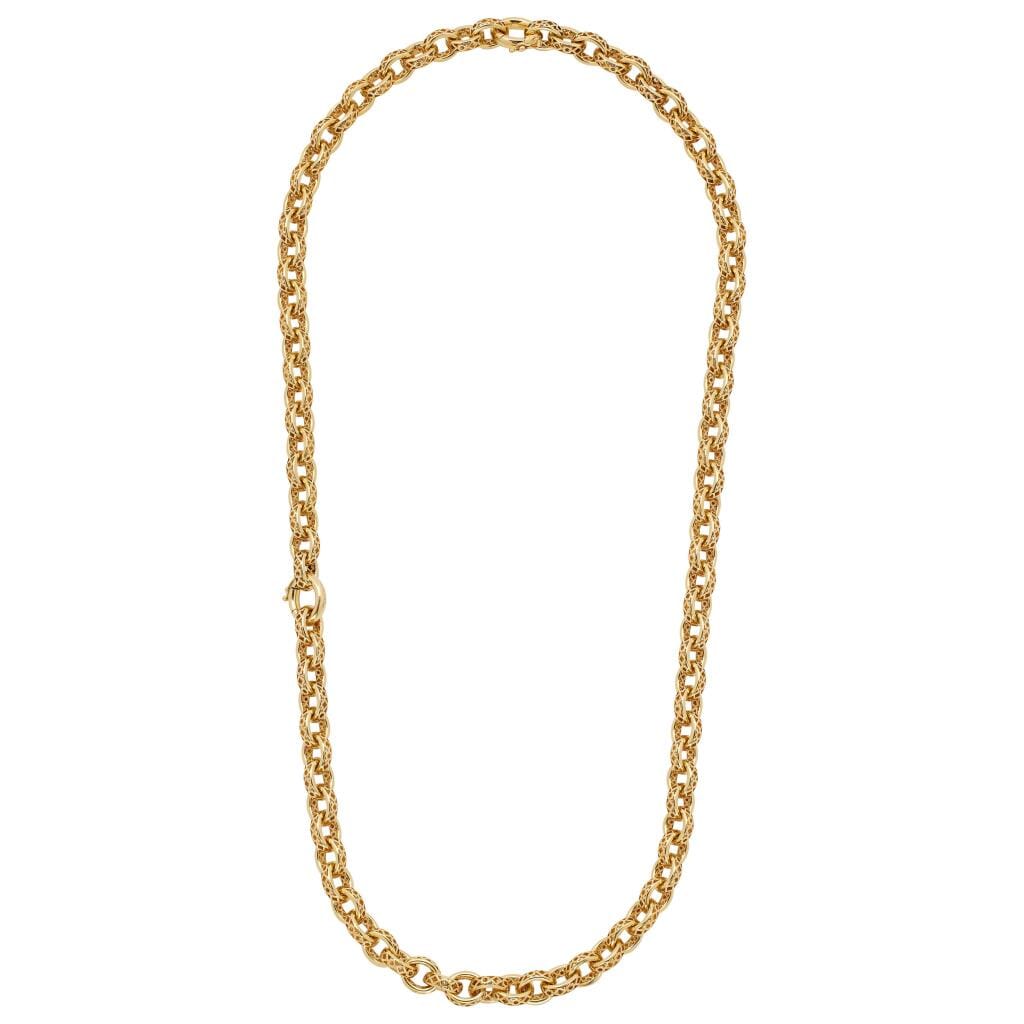 Gold Link Convertible Marrakesh Bracelet Necklace