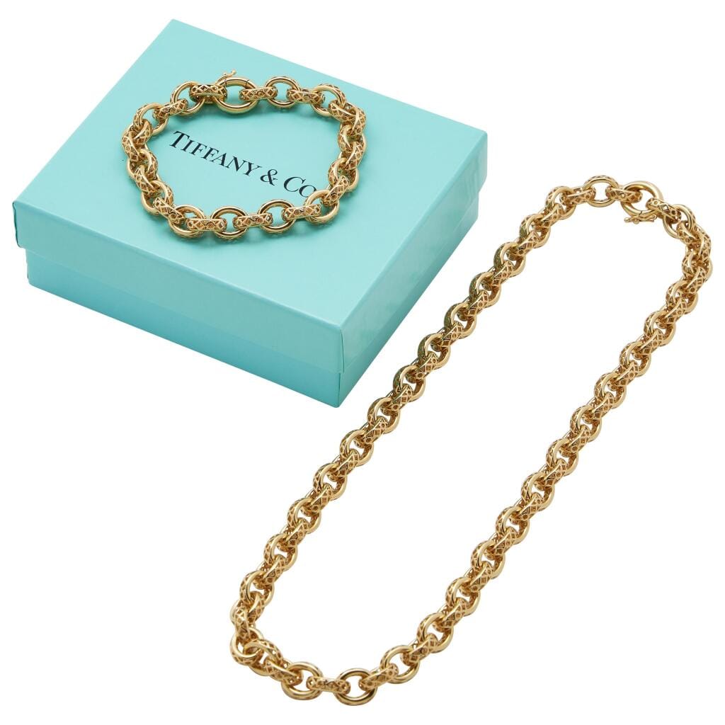 Gold Link Convertible Marrakesh Bracelet Necklace
