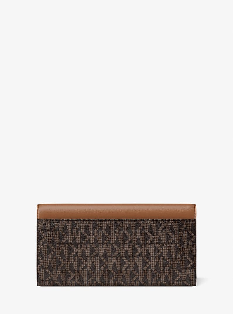 Hamilton Large Signature Logo Continental Wallet