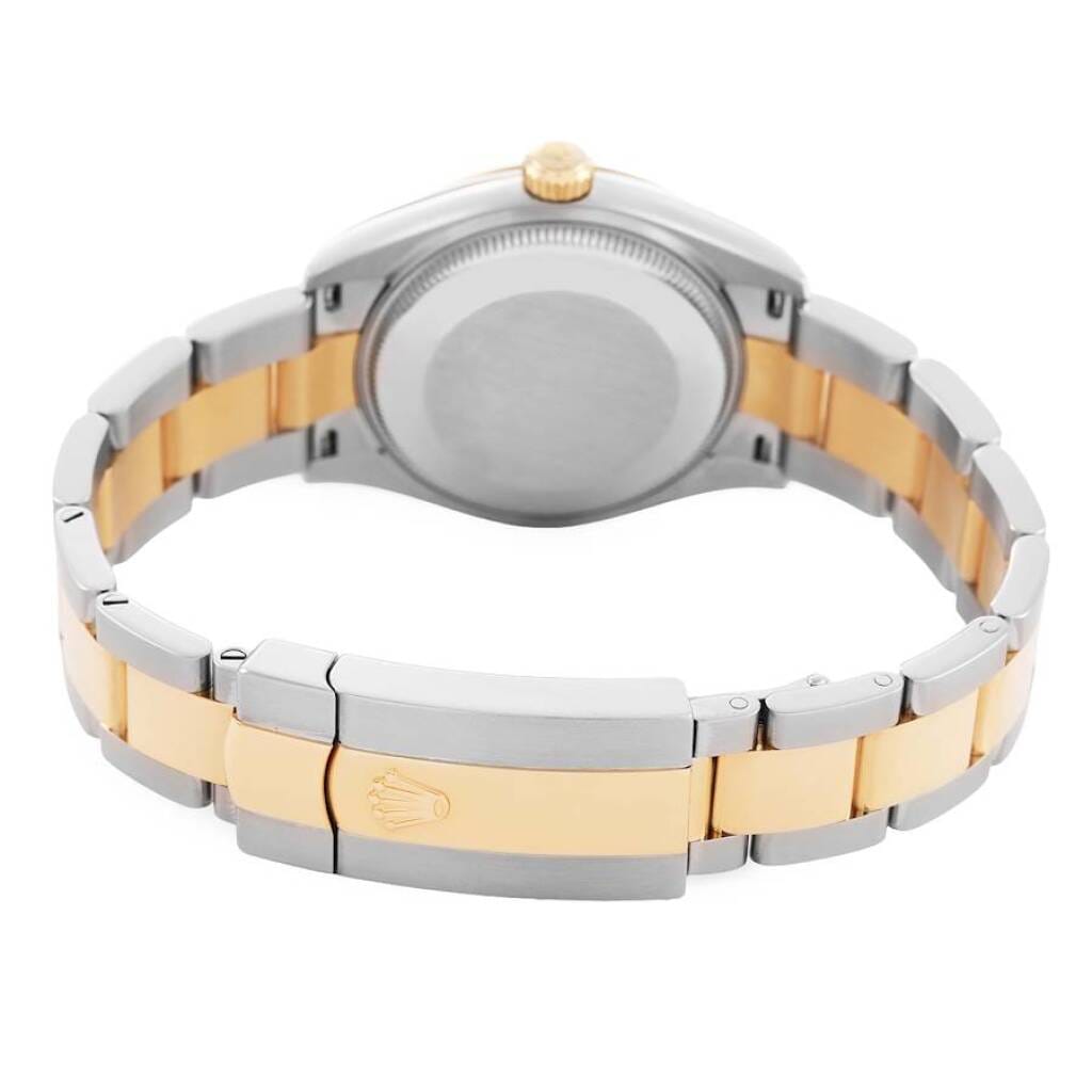 Datejust (Reference 278273). A 31mm yellow gold stainless steel automatic wristwatch with date. 2024