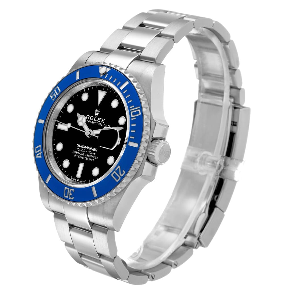 Submariner 'Cookie Monster' (Reference 126619LB). A 41mm white gold wristwatch with date. 2021