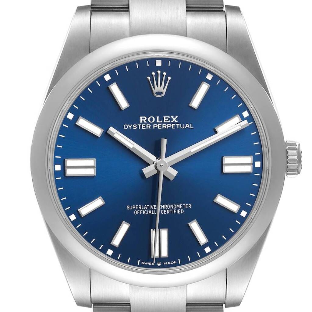 Oyster Perpetual (Reference 124300). A 41mm stainless steel automatic wristwatch. 2022