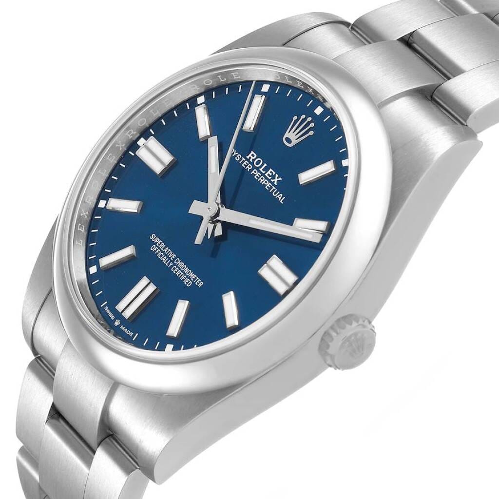 Oyster Perpetual (Reference 124300). A 41mm stainless steel automatic wristwatch. 2022