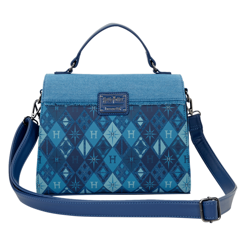 Harry Potter Hogwarts Denim Crossbody Bag