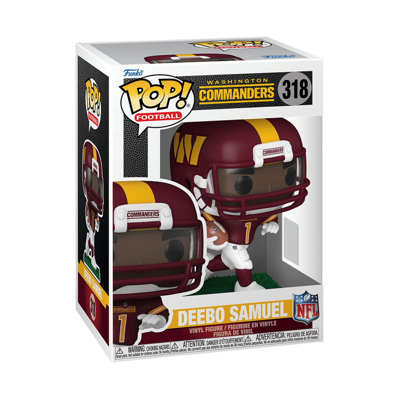Pop! Deebo Samuel (Burgundy & White Uniform)