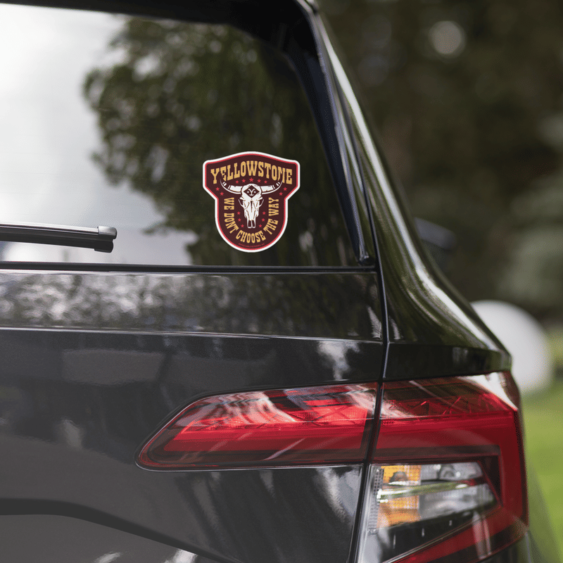 Yellowstone Patch Vinyl Sticker