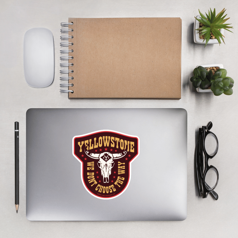 Yellowstone Patch Vinyl Sticker