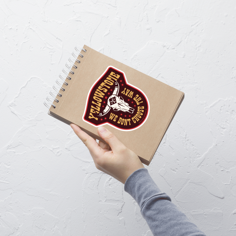 Yellowstone Patch Vinyl Sticker