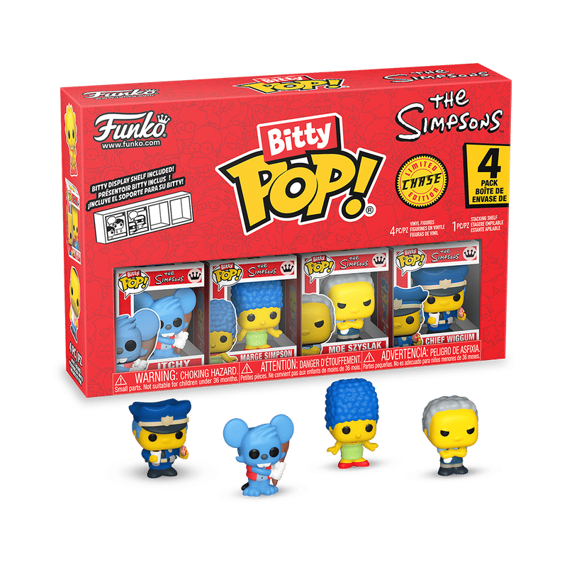 Bitty Pop! The Simpsons 4-Pack Series 2