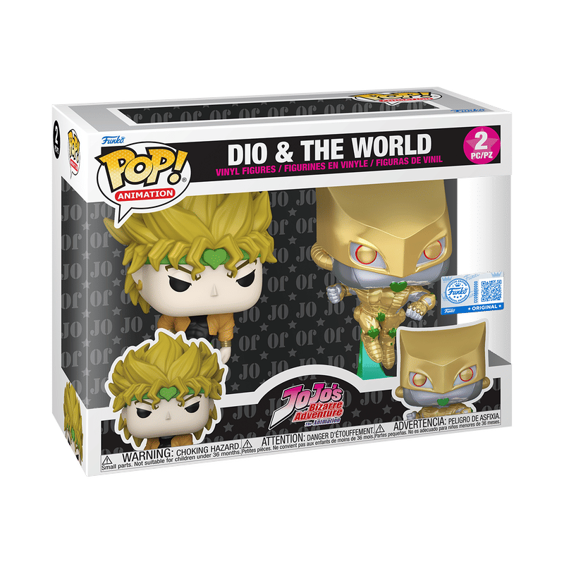 Pop! DIO & The World 2-Pack