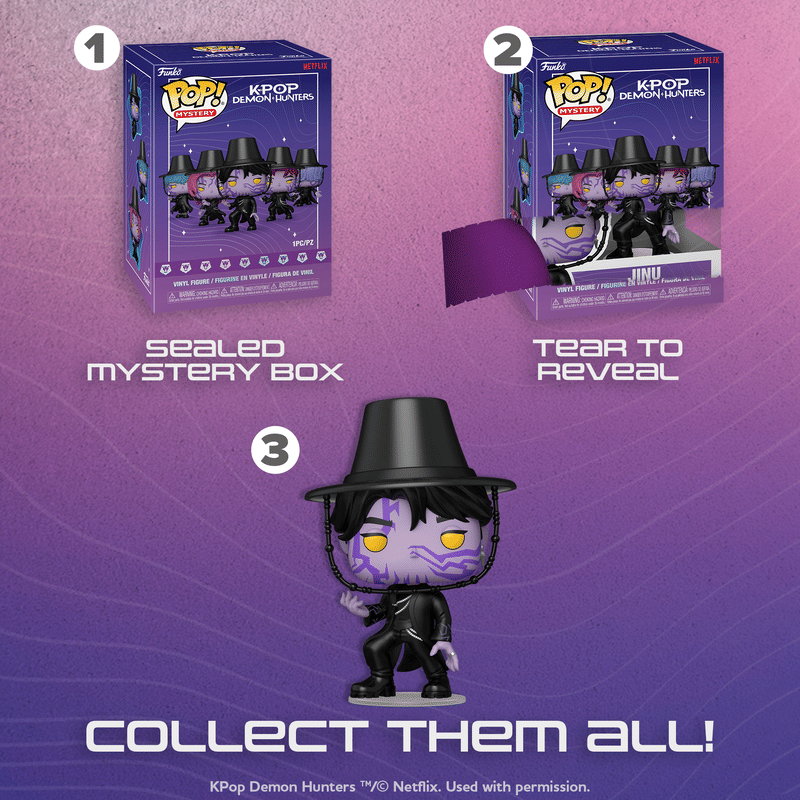Pop! Mystery KPop Demon Hunters 6-Pack