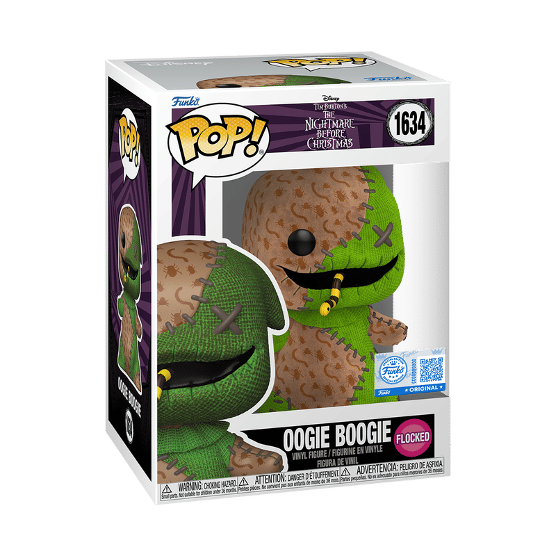 Pop! Oogie Boogie (Flocked)