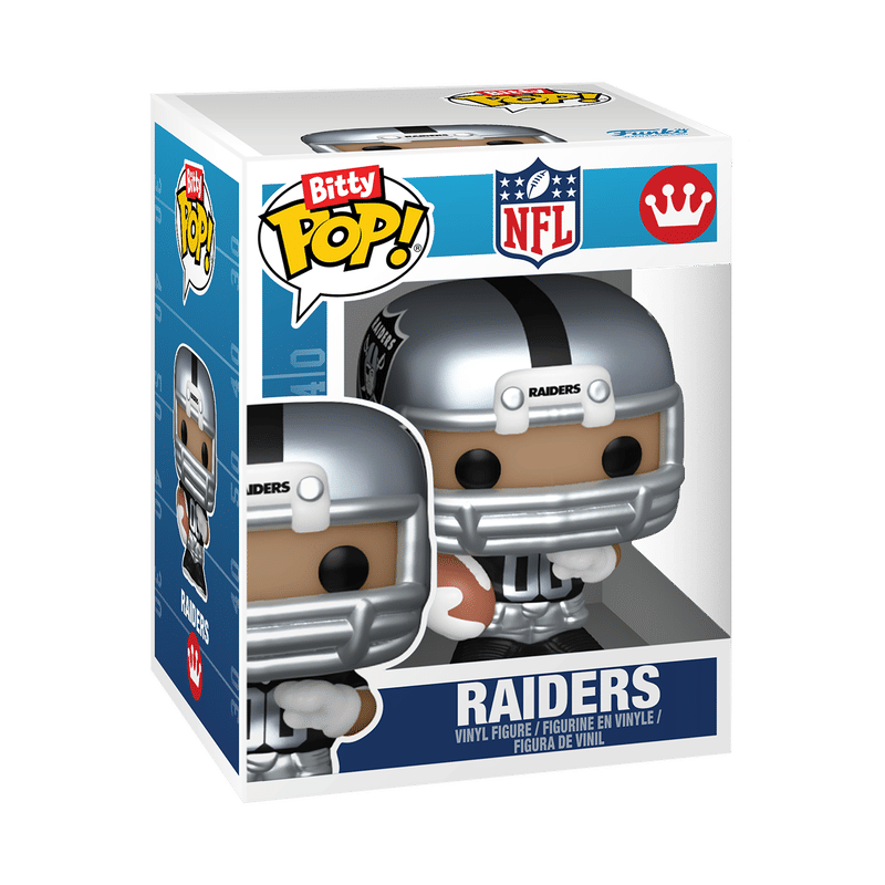 Bitty Pop! Helmet & Player Raiders