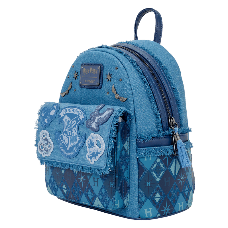 Harry Potter Hogwarts Denim Mini Backpack