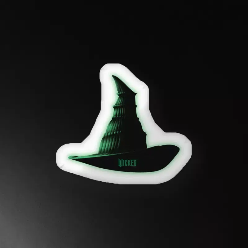 Wicked Hat Custom Shaped Pillow