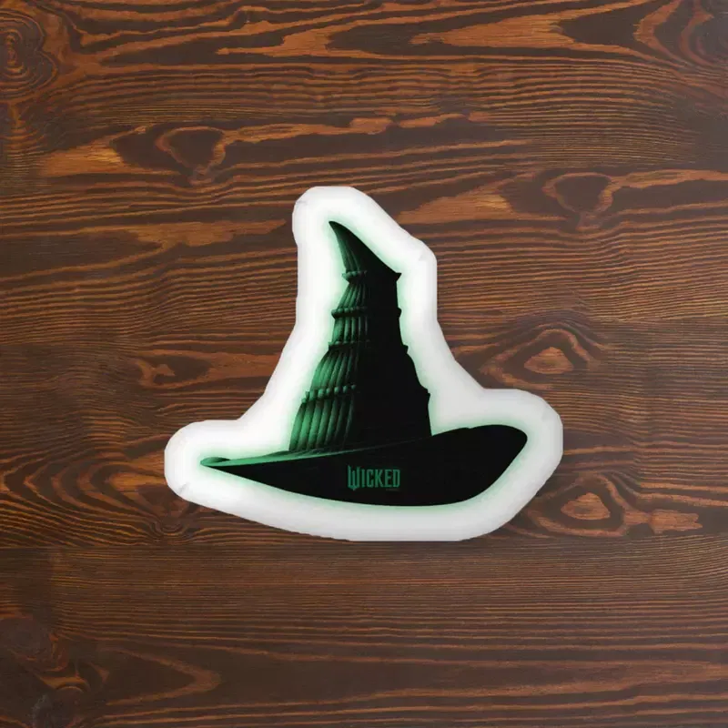 Wicked Hat Custom Shaped Pillow