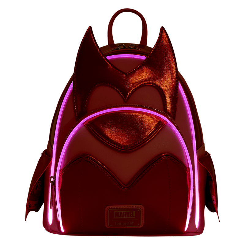 Scarlet Witch Wanda Cosplay Light-Up Mini Backpack