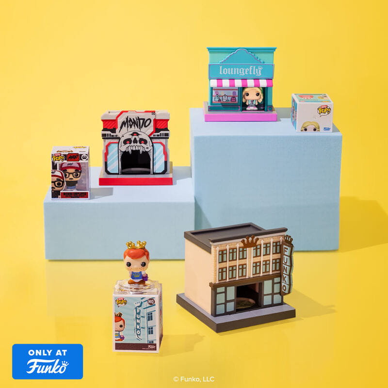 Bitty Pop! City Towns Funko HQ, Loungefly Boutique, & Mondo Arcade 3-Pack