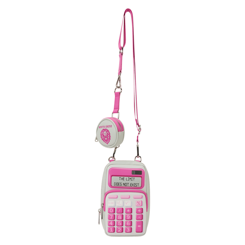 Mean Girls Calculator Cell Phone Crossbody Bag with Coin Bag