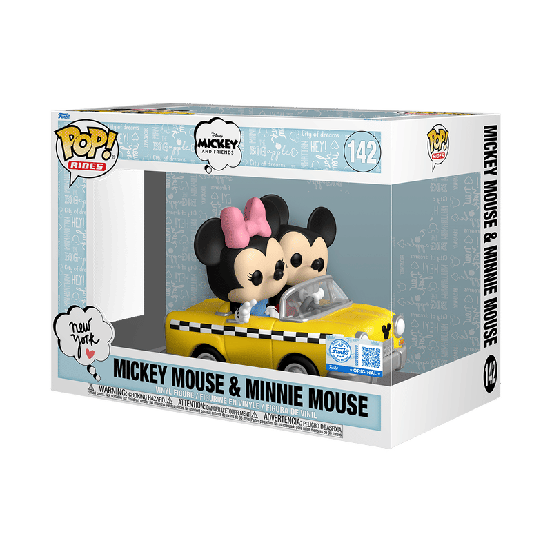 Pop! Rides Super Deluxe Mickey Mouse & Minnie Mouse
