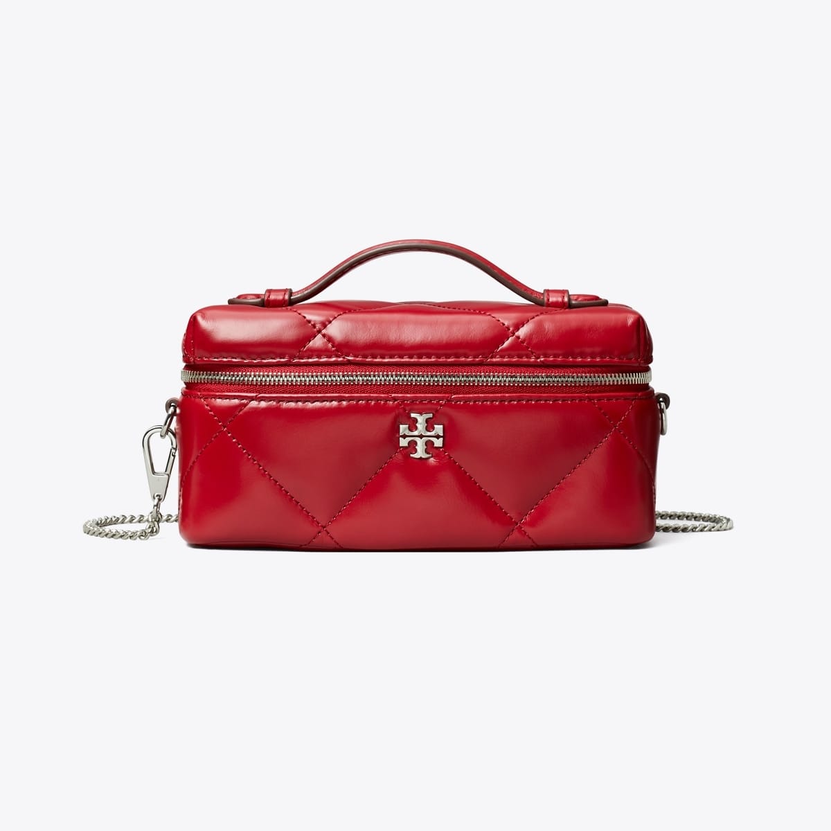 Kira Diamond Quilt East-West Vanity Case