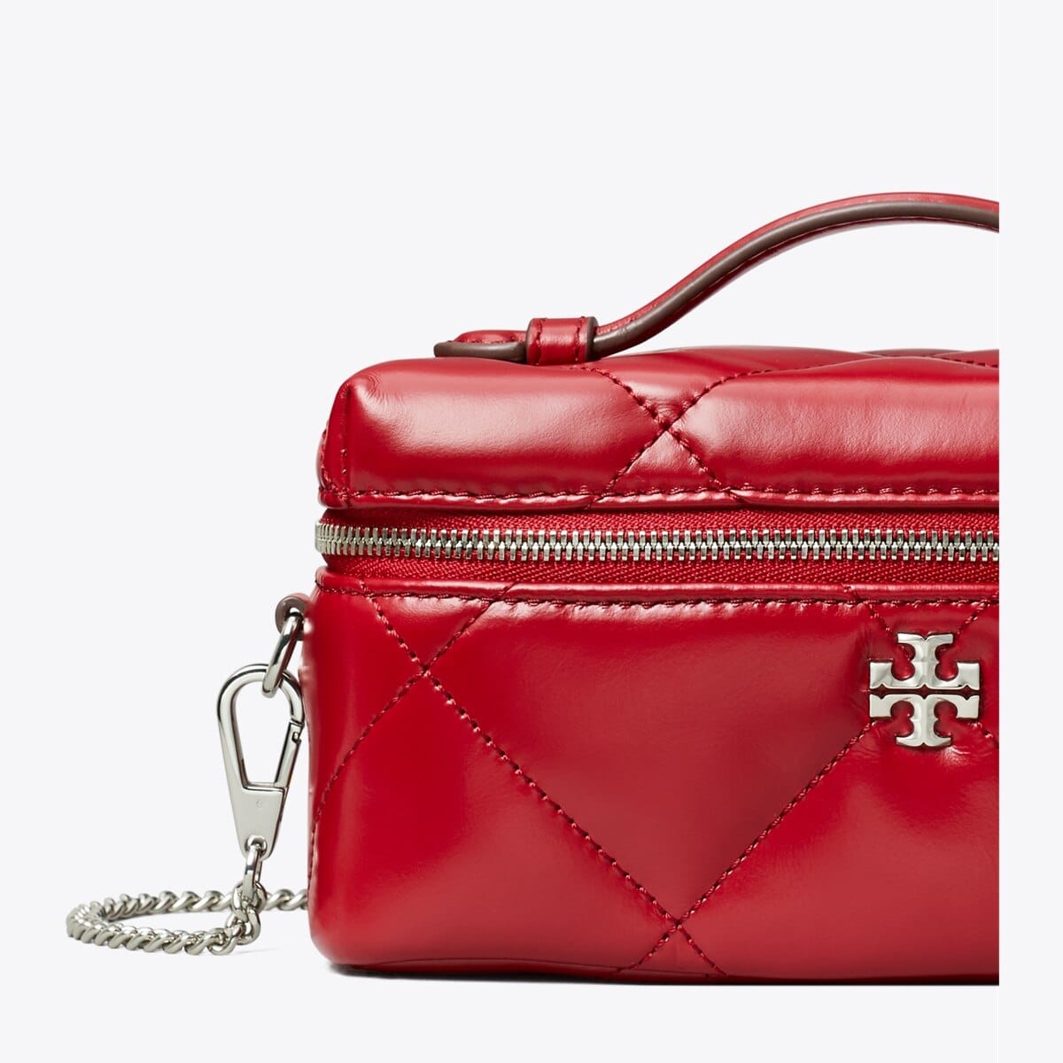 Kira Diamond Quilt East-West Vanity Case