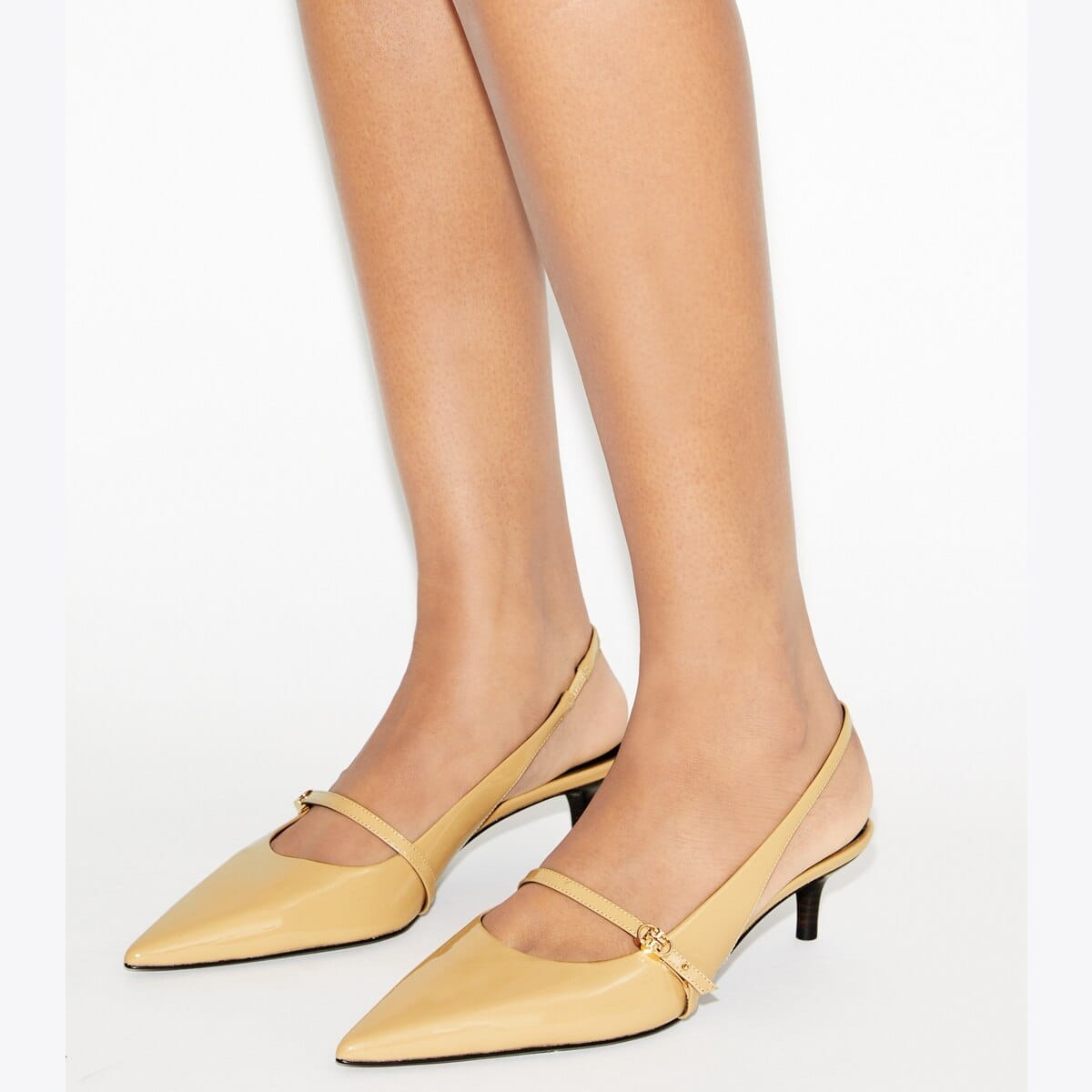 Double T Buckle Mary Jane Slingback