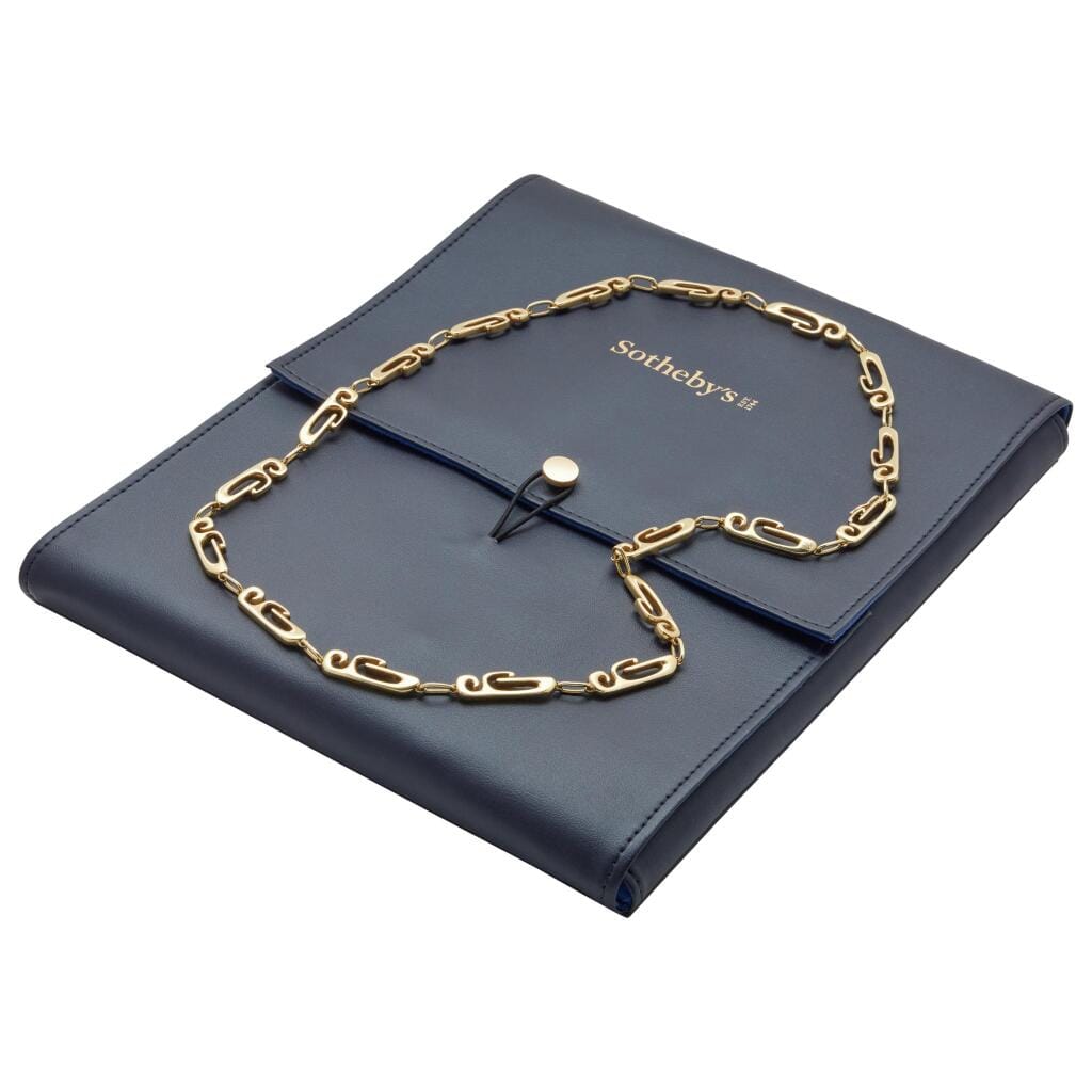 Vintage Gold Link Necklace