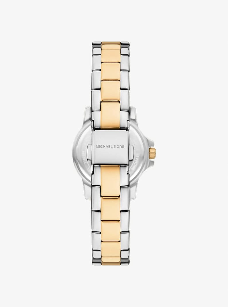 Petite Everest Two-Tone Watch and Pavé Bangle Jewelry Gift Set