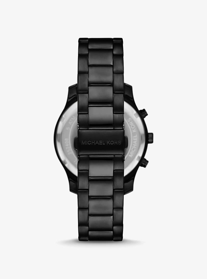 Oversized Berkley Black-Tone Watch