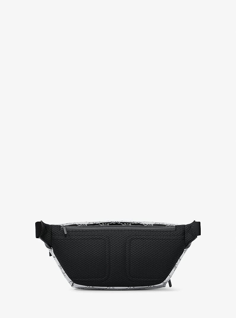 Cooper Medium Metallic Logo Debossed Utility Sling Pack