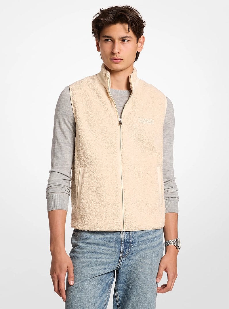 Sherpa Zip-Up Vest