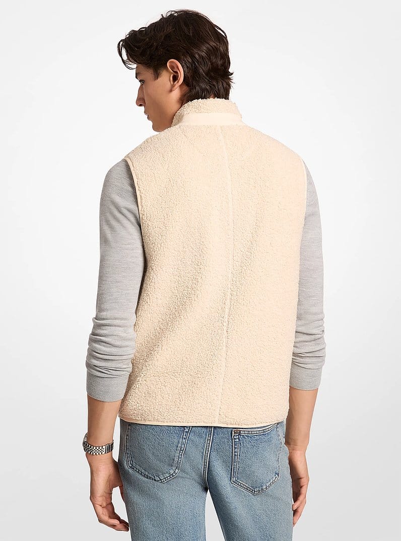Sherpa Zip-Up Vest