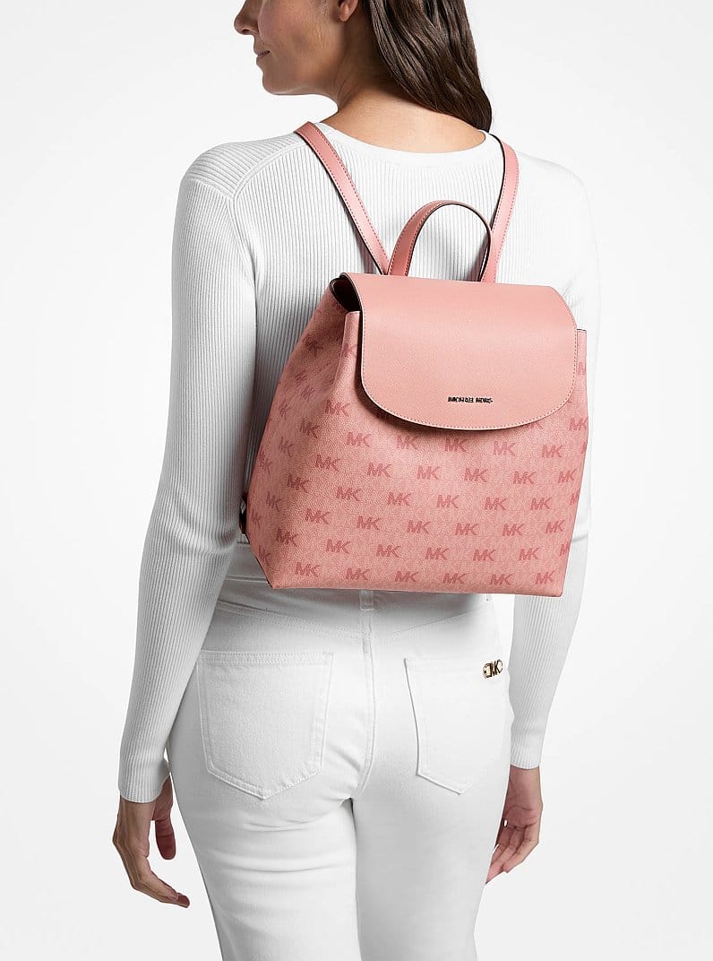 Maya Medium Signature Logo Backpack