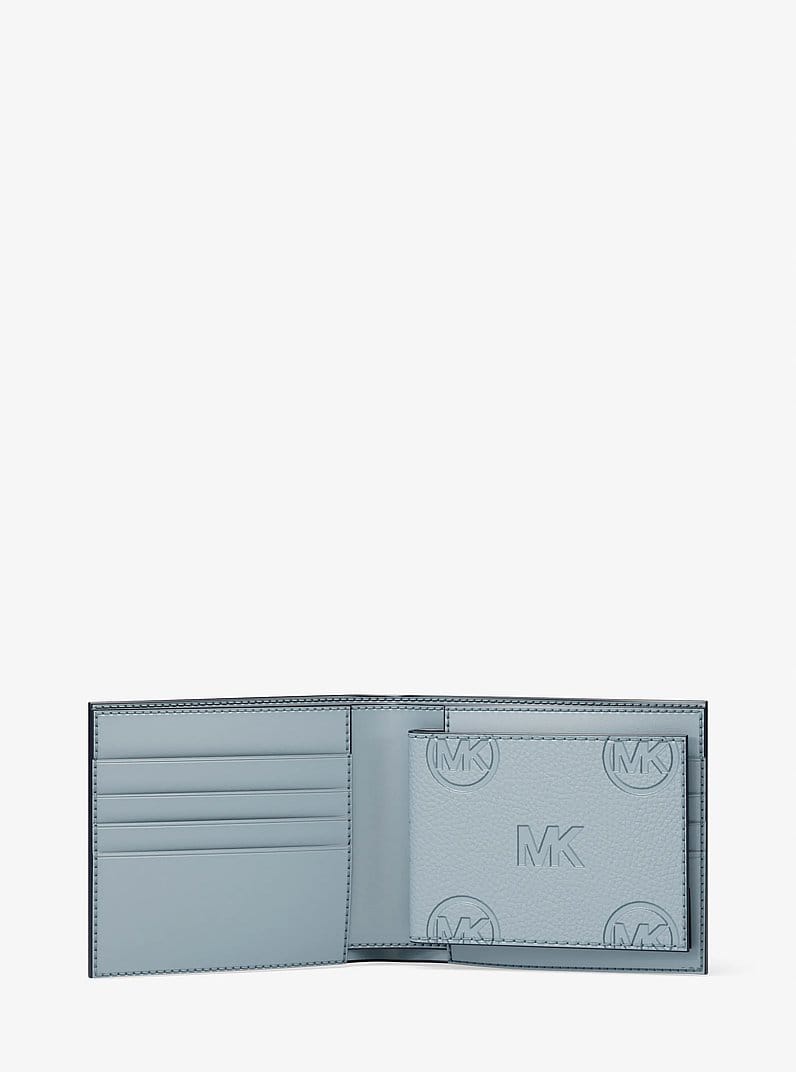 Cooper Logo Debossed Billfold Wallet With Passcase