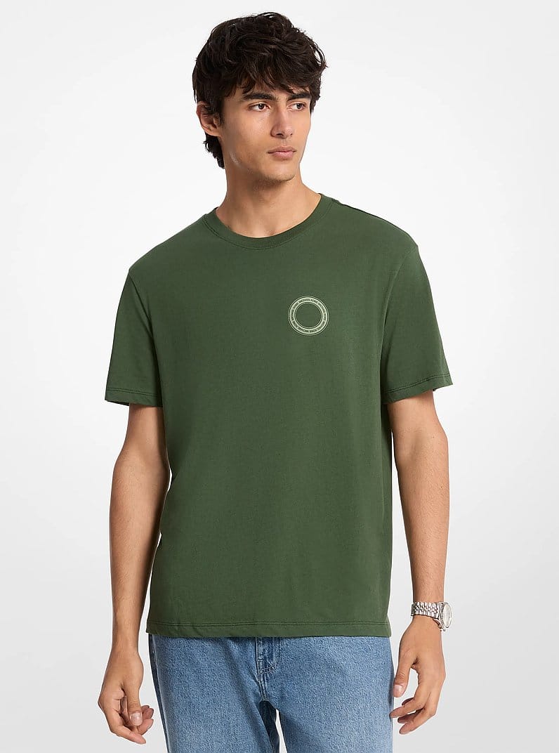 Graphic Logo Cotton T-Shirt