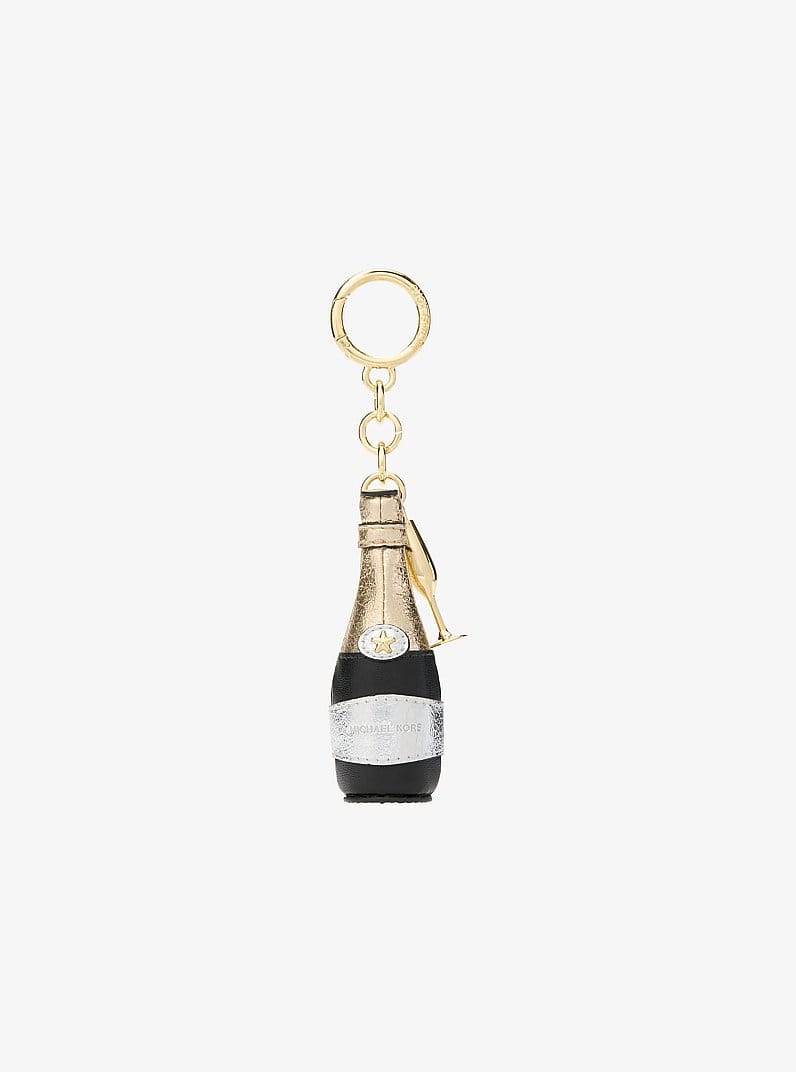 Champagne Bottle Bag Charm