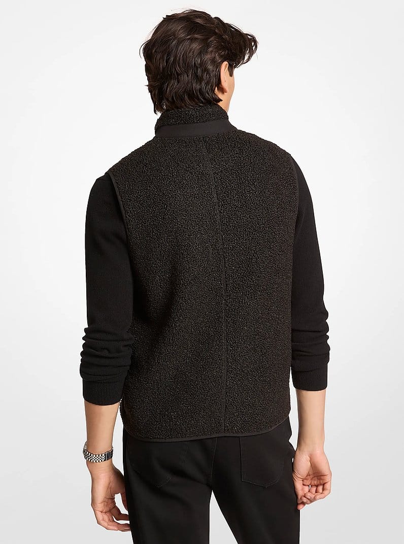 Sherpa Zip-Up Vest