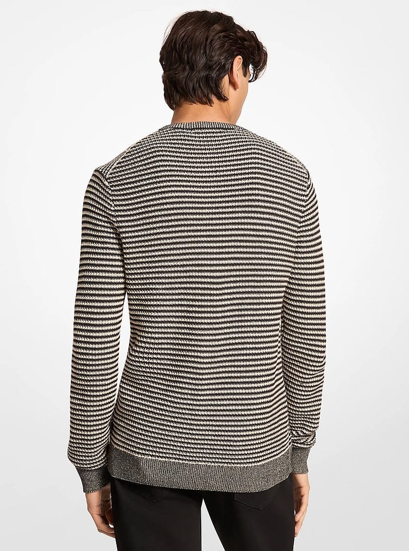 Striped Knit Sweater