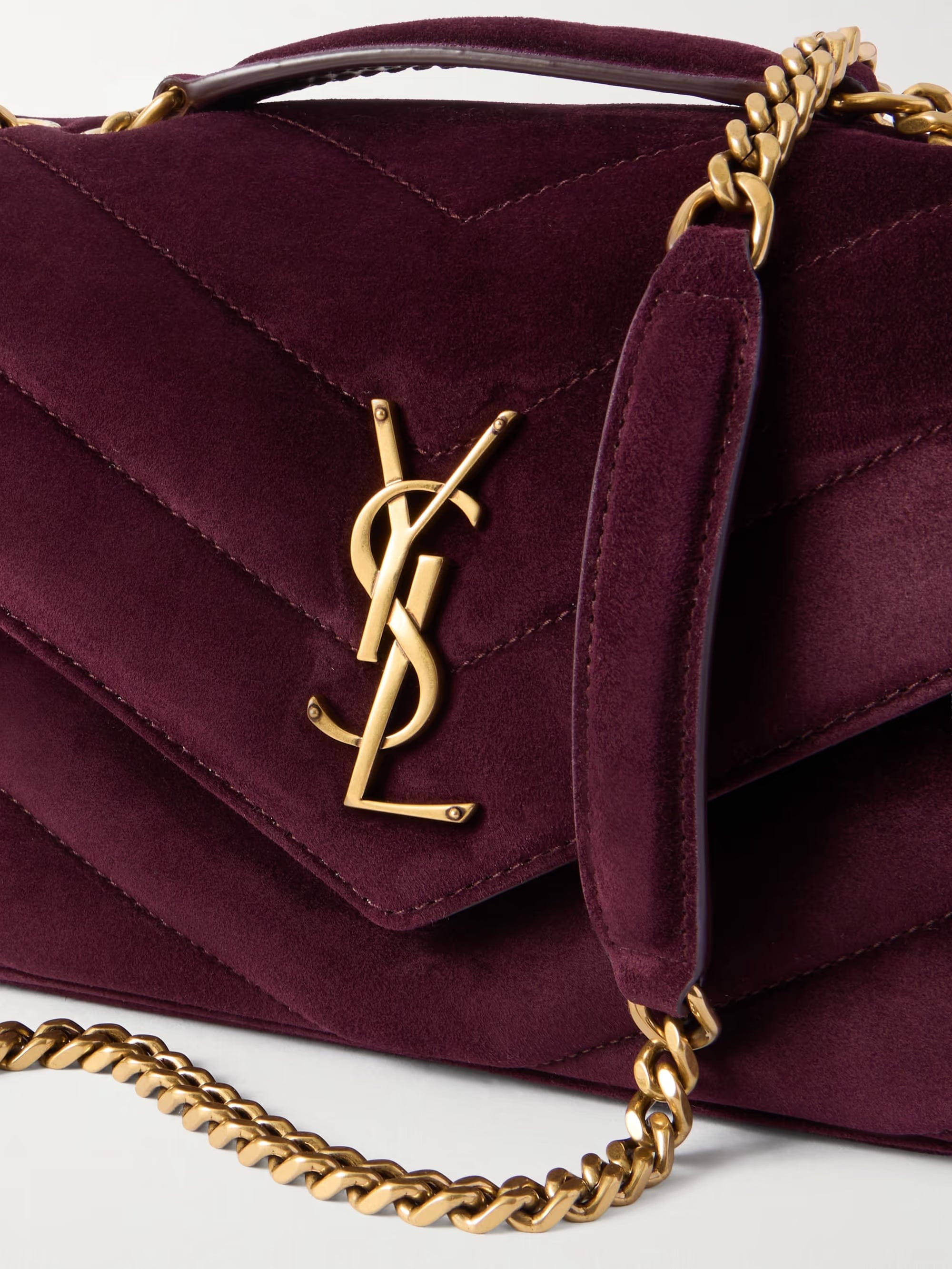 YSL Loulou Small Quilted Shoulder Bag