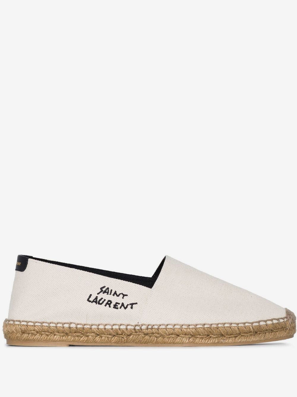 Saint Laurent logo-embroidered espadrilles