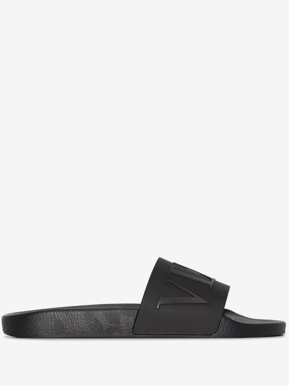 Valentino embossed-logo flip-flops