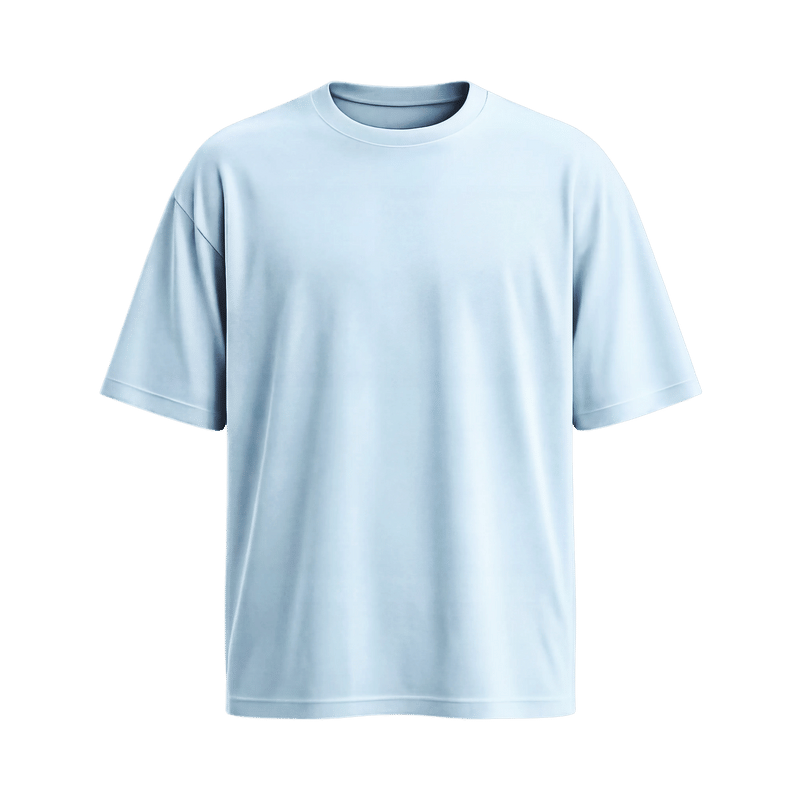 Be Autyst Anime Ice Blue T-Shirt