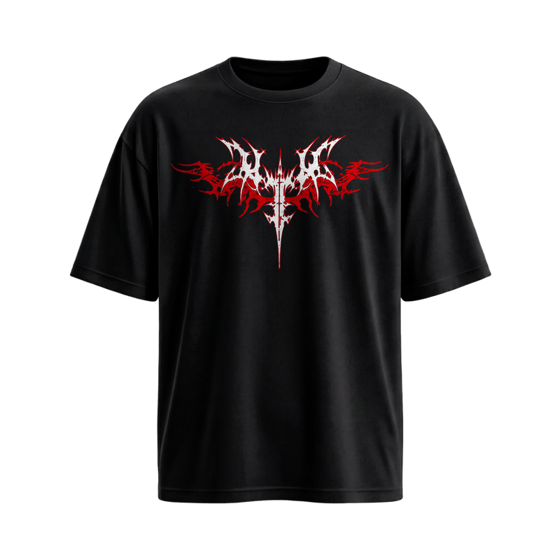 Be Autyst Blood Metal Black T-Shirt