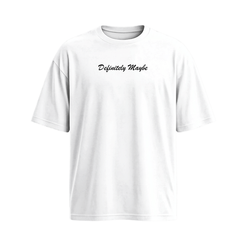 Be Autyst Definitely Maybe White T-Shirt