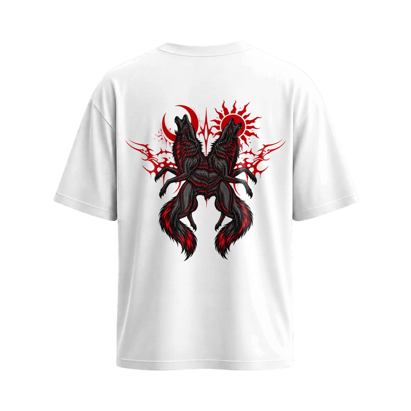 Be Autyst Demon Wings White T-Shirt